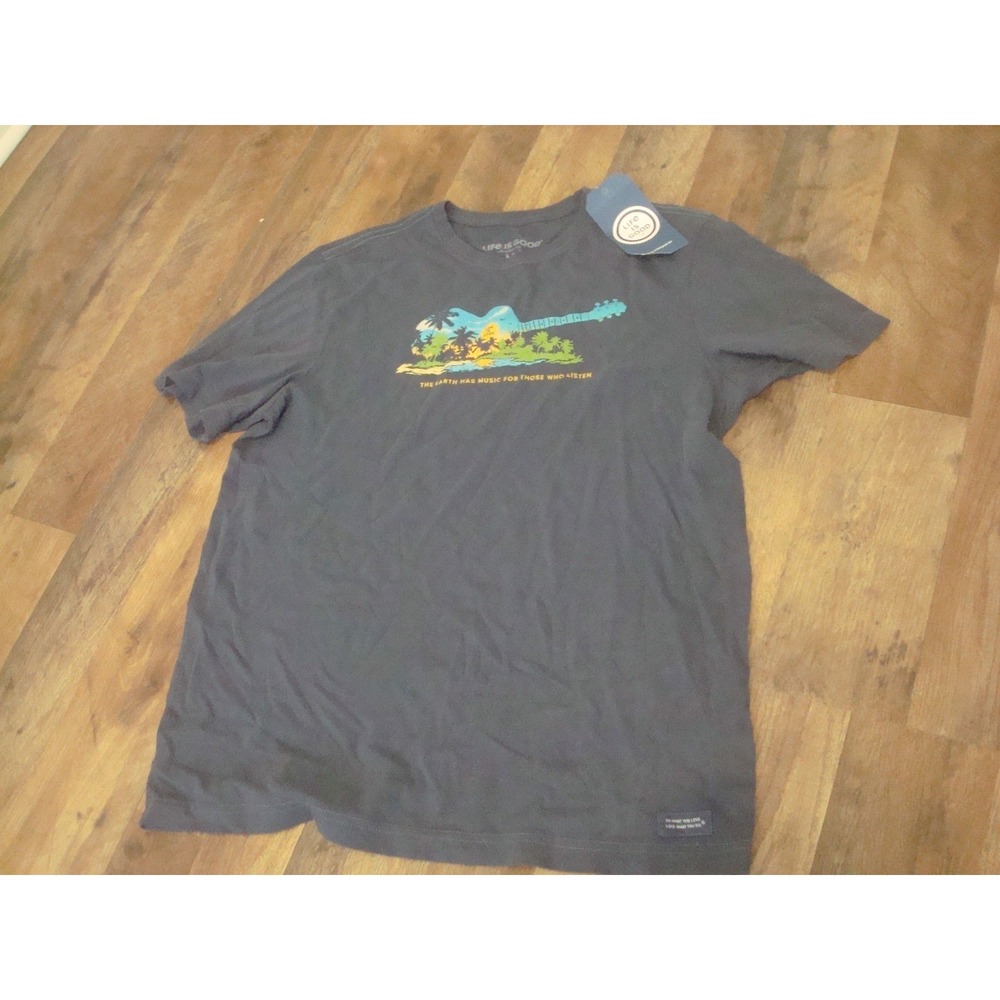 LIFE IS GOOD   SHIRT   VINTAGE DEADSTOCK w2